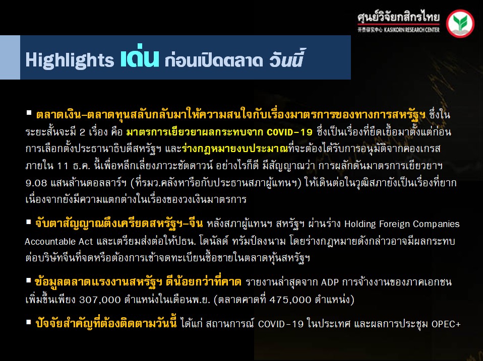 ประเด็นเศรษฐกิจ-วันนี้-(3 ธ.ค. 63)