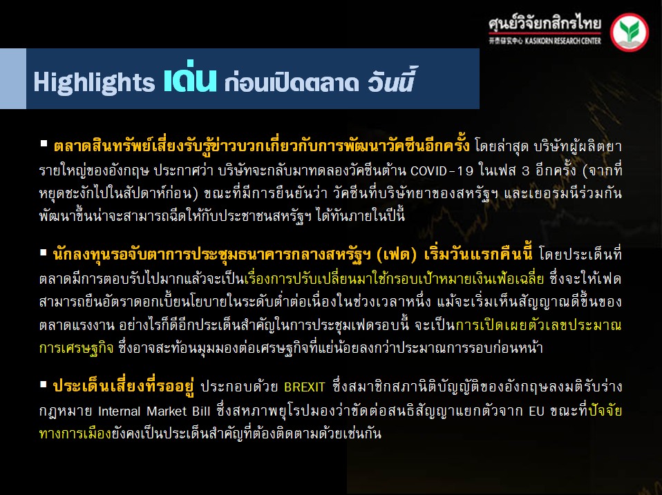 ประเด็นเศรษฐกิจ-วันนี้-(15 ก.ย. 63)